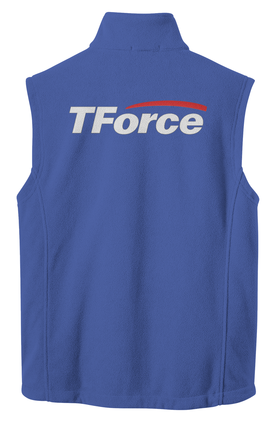 Front & Back Logo Value Fleece Vest