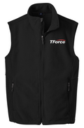Front & Back Logo Value Fleece Vest