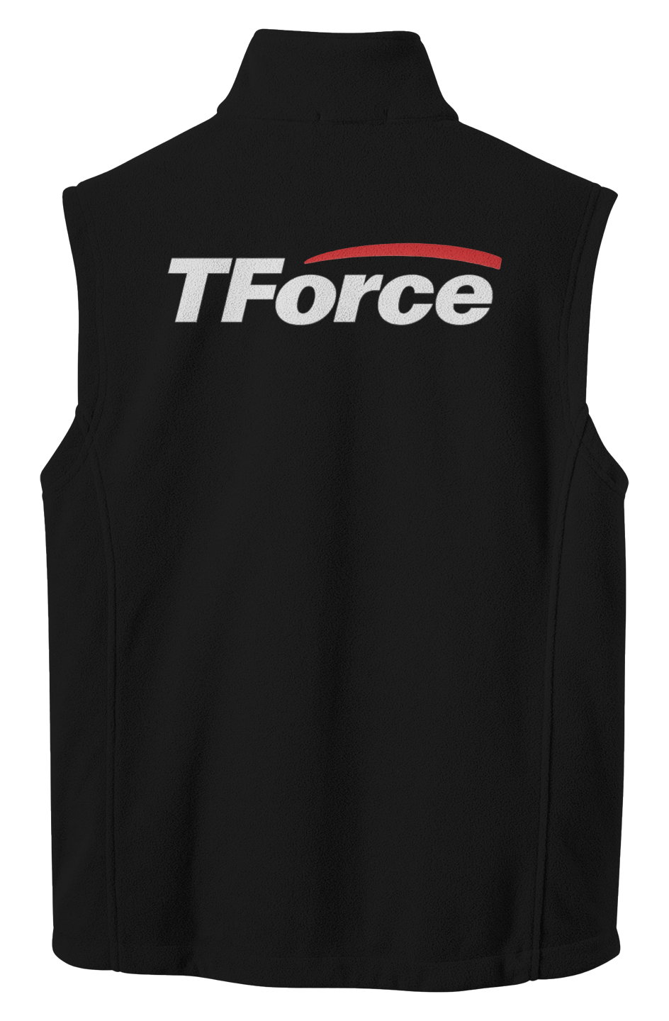 Front & Back Logo Value Fleece Vest