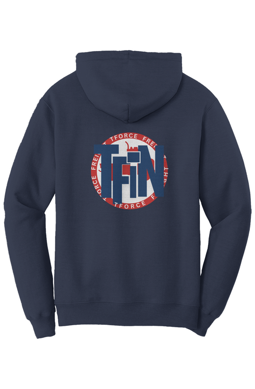 Baseball Logo Pullover Hoodie
