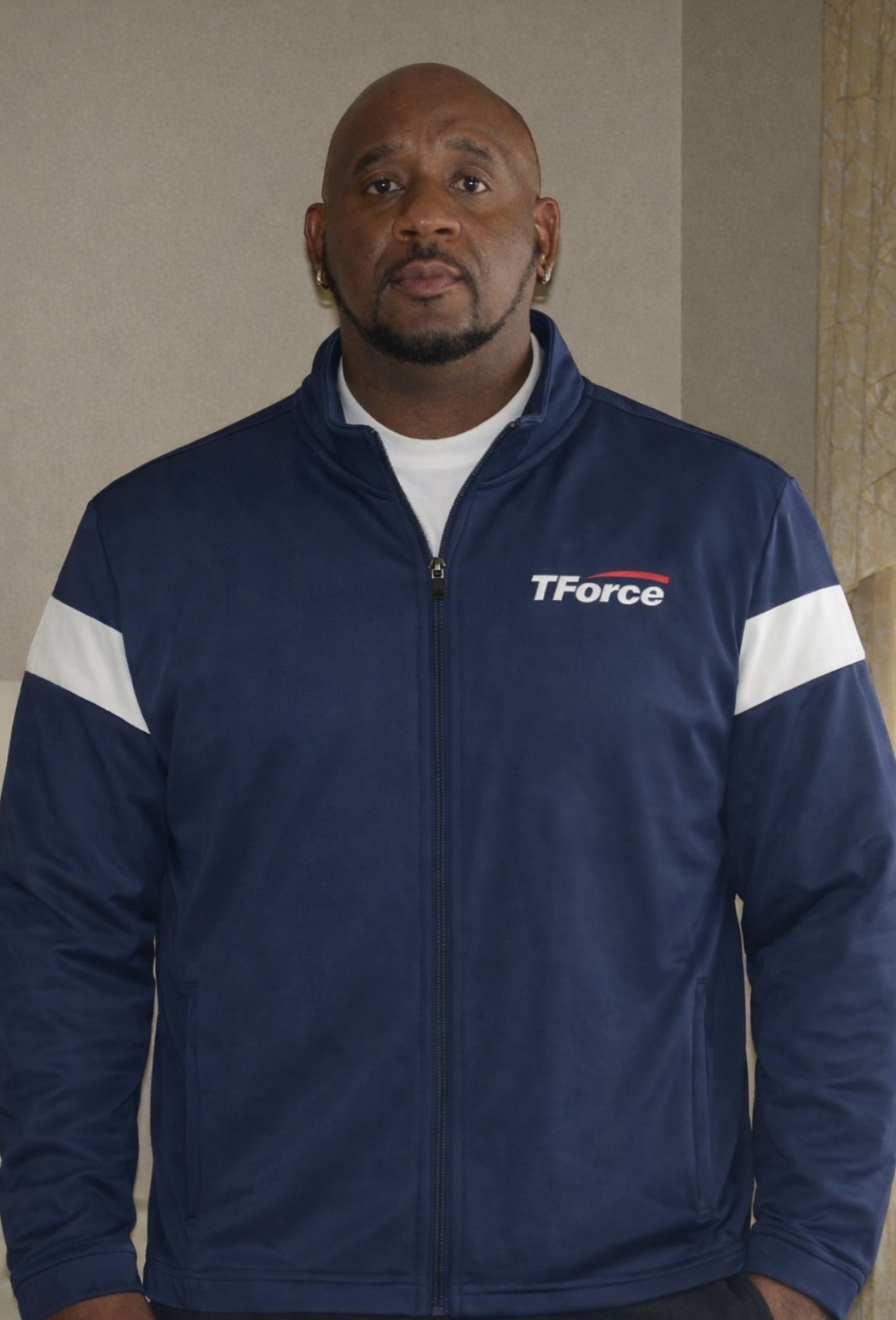 Mens Travel Full Zip Jacket